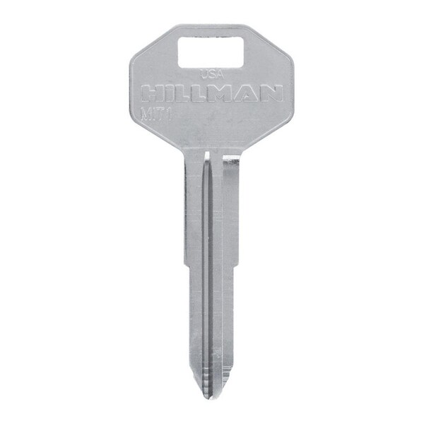 Hillman Automotive Universal Key Blank, No.MT-1 - Pack of 10 - 5967005