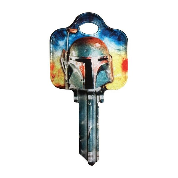 Hillman HILLMAN Star Wars Boba Fett House/Padlock Key Blank 68 SC1 Single For Schlage Locks, PK5 - 94863