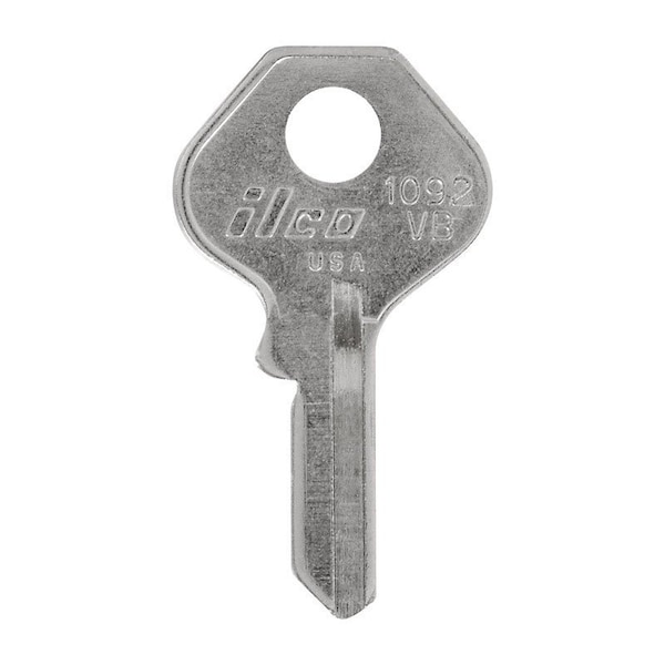 Hillman HILLMAN Traditional Key Padlock Universal Key Blank Single, PK10 - 86377
