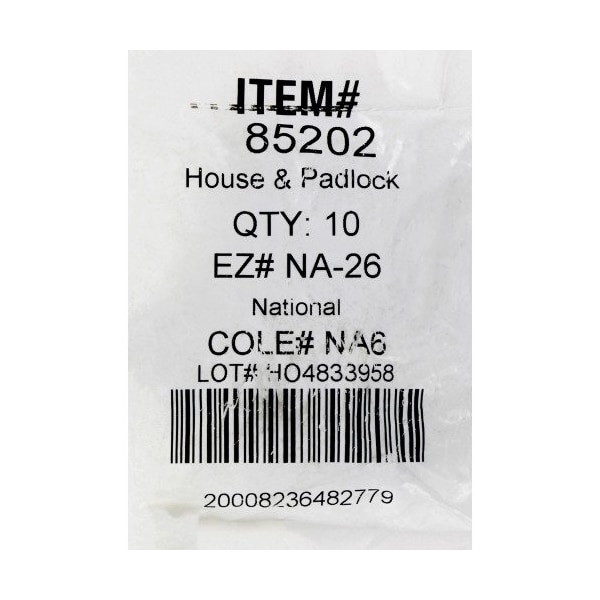 Hillman HILLMAN Traditional Key House/Office Universal Key Blank NA-25/NA26 Single, PK10 - 85202