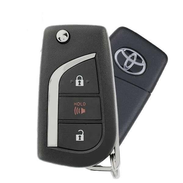 Oem OEM: REF: 2019 Toyota RAV4 / 3-Buton Remote Flip Key / PN: 89070-0R300 / GQ4-73T (H Chip) - RFK-TOY-283