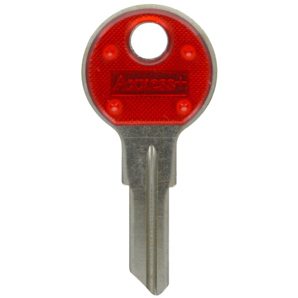 Hillman HILLMAN Traditional Key House/Office Key Blank 80 IN8 SL1/ RO1 Single For Chicago locks, PK10 - 88908