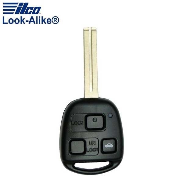 Ilco LAL RHK-LEXUS-3B6 Lexus 3 Button Remote Head Key (HYQ12BBK) - ILCO-AX00014540