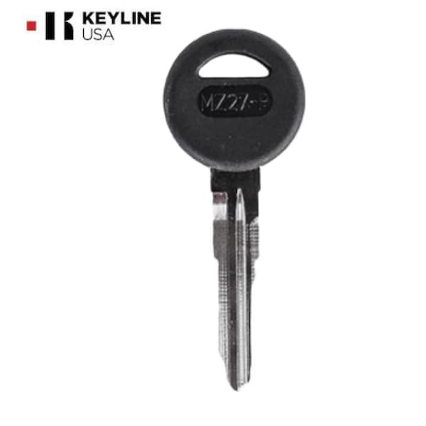 Keyline Keyline:MZ27-P / X222 Mazda Metal Key - Plastic Head - KLN-BMZ27-P