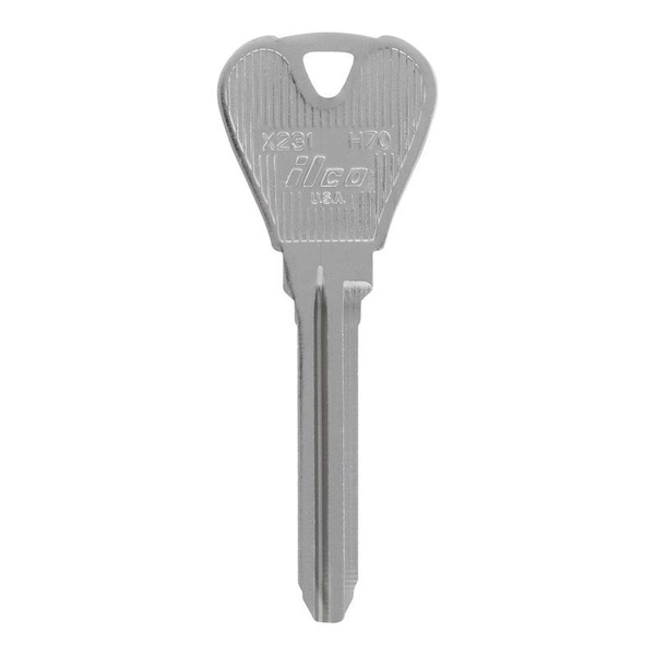 Hillman HILLMAN Traditional Key Automotive Key Blank H70 Double For Ford - 83728