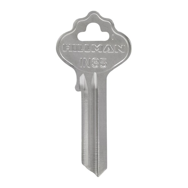 Hillman House of Office 35-Single Sided Universal Key Blank, Assorted - Pack of 10 - 5937818