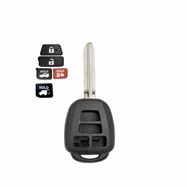 Keyless Factory KeylessFactory:TOYOTA BDM / BEL RHK SHELL 4 BUTTON - RHS-TOY-1376