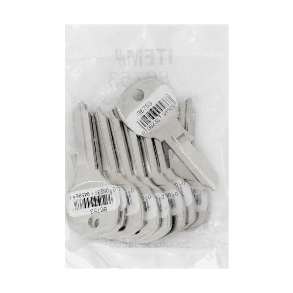 Hillman HILLMAN Traditional Key Mailbox Universal Key Blank Single, PK10 - 86753