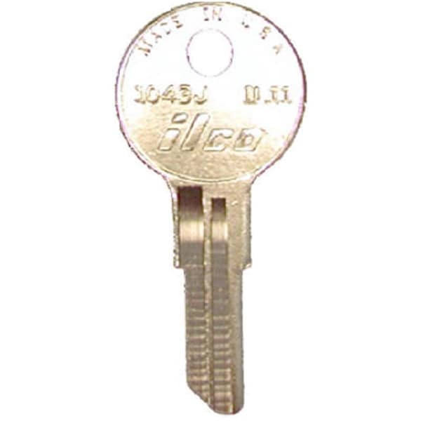 Dormakaba IL11-1043J 0.05 x 0.1 in. Ilco Key Blank For Illinois Lockset, 10PK - 556913