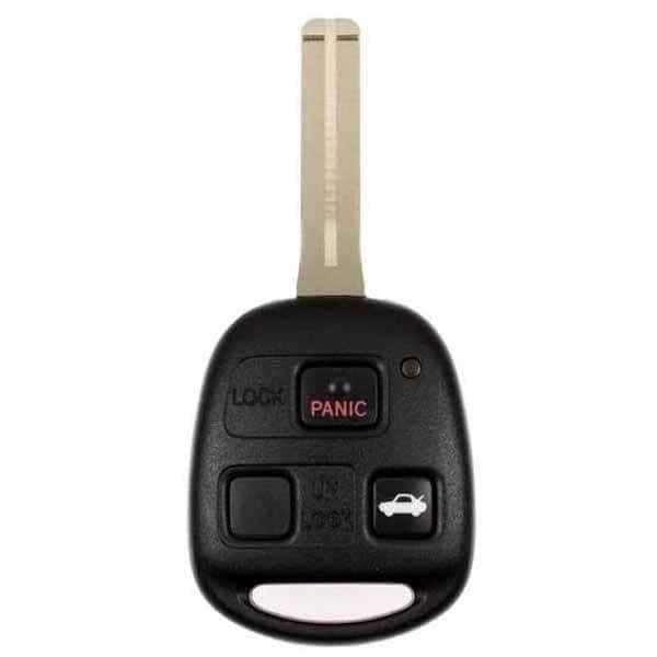Oem OEM: NEW: 2001-2008 Lexus ES330 LS430 / 3-Button Remote Head Key / PN: 89070-33751 / HYQ12BBT - RHK-LEX-3751
