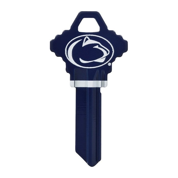 Hillman HILLMAN NCAA Penn State Nittany Lions House/Office Key Blank 68 SC1 Single For Schlage Locks - 89979