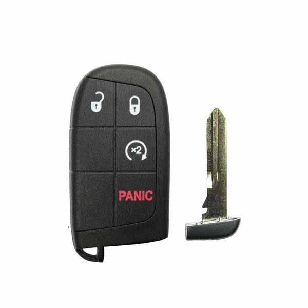 Keyless Factory KeylessFactory:Remote Smart Keys:DODGE / CHRYSLER 4 BUTTON SMART KEY 1302 - AFM-RSK-DDG-302-4B