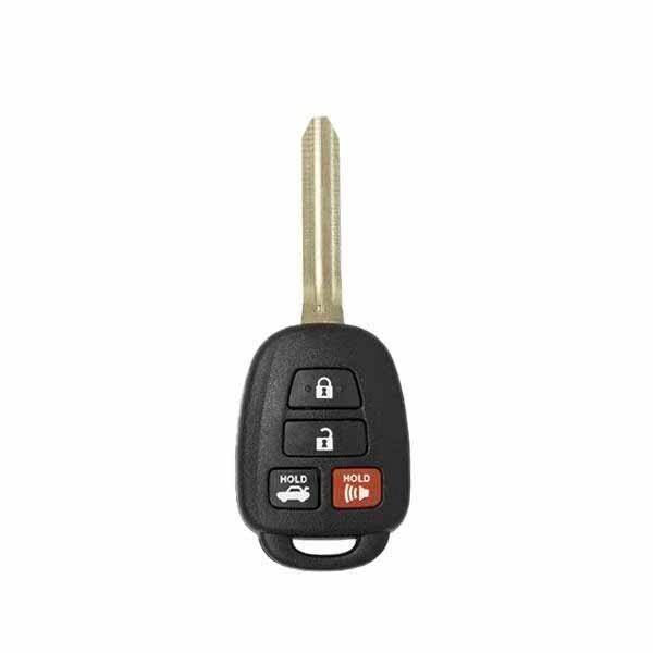 Keyless Factory KeylessFactory:Remote Head Keys:TOYOTA 4-BUTTON REMOTE HEAD KEY GQ4-52T / H CHIP - RHK-TOY-52TH-4