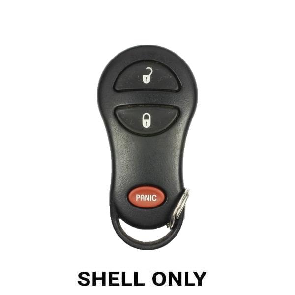Keyless Factory 1997-2007 Dodge Durango / Ram / 3-Button FOB Keyless Entry Remote Shell / PN: 560454 - ORS-MOPO03