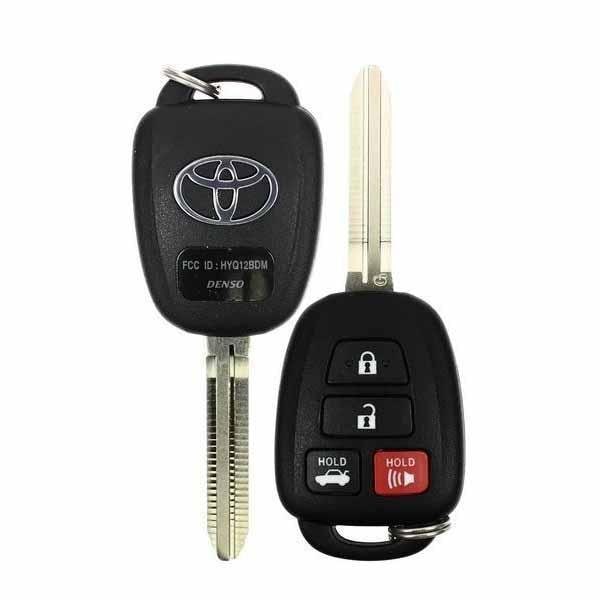 Oem NEW: 2012 - 2017 Toyota Camry / Remote Head Key / 4-Button / Trunk / PN: 89070-06420 / HYQ12BDM - RHK-TOY-06420
