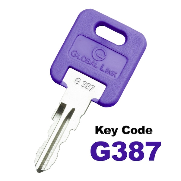 Global RV KEY, G387, Purple, Precut - KEY-G387