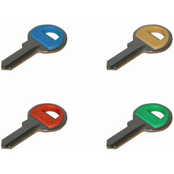Dormakaba M1-PC Primary Master Lock Key- Nickel Plated Brass, 5PK - 787153