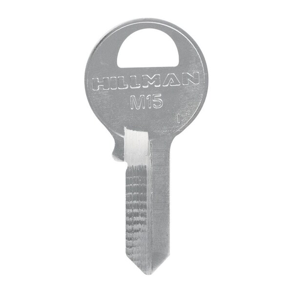Hillman Padlock Universal Key Blank, No.M15 - Pack of 10 - 5937495