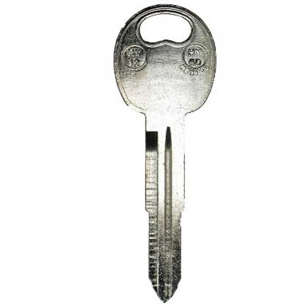 Jma JMA:HY12 / X232 Hyundai / Kia Metal Key - JMA-HY-6D