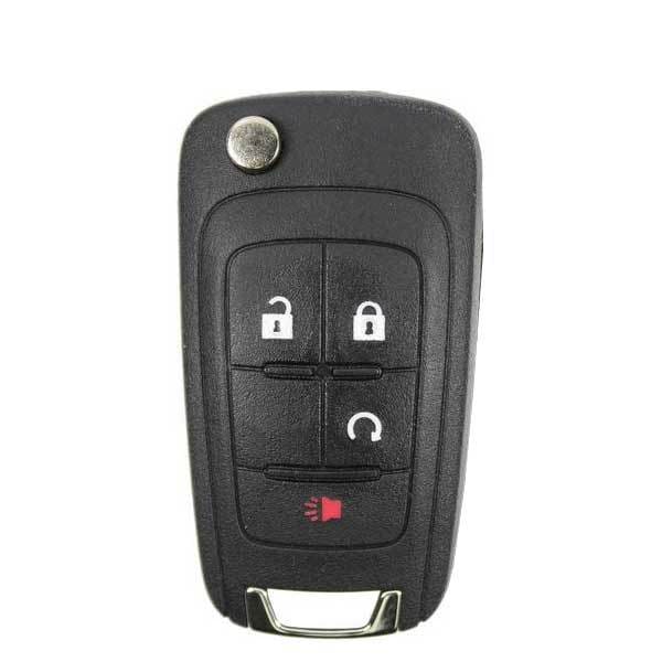 Keyless Factory KeylessFactory: GM 4 Button FLIP KEY w/ RS OHT01060512 - RK-GM-FP6