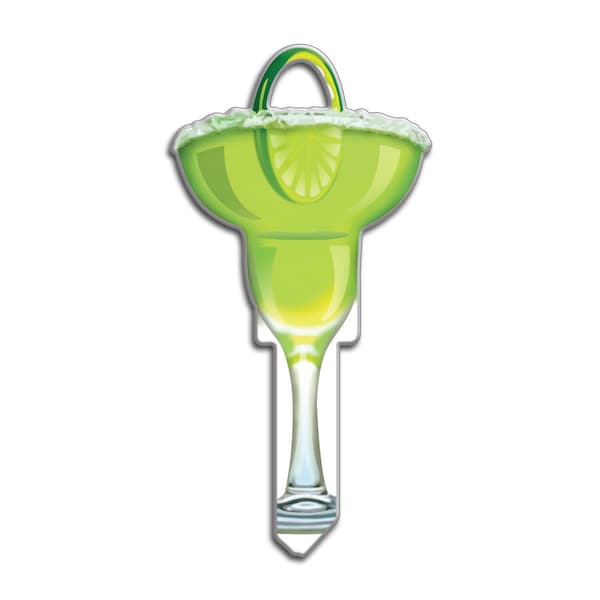 Key Shapes Lucky Line Key Shapes Margarita House Key Blank Double For Kwikset KW1/11 - B109K
