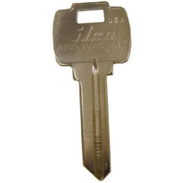 Dormakaba FA2-A1054WC 1.2 x 0.1 in. Ilco Key Blank For Falcon Lockset 6 Pin, 10PK - 493650