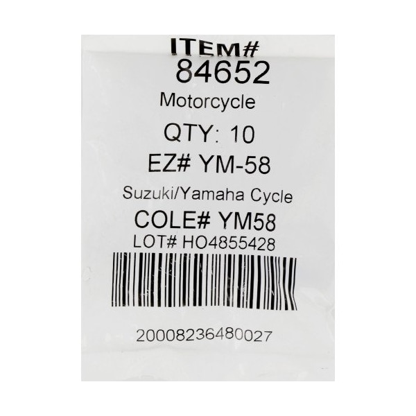 Hillman HILLMAN Traditional Key Automotive Key Blank YM58/X119 Double For Yamaha - 84652