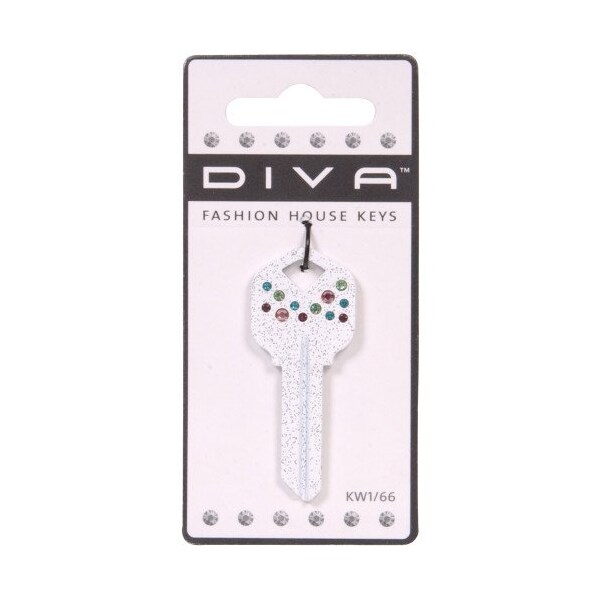 Hillman HILLMAN DIVA Confetti House/Office Universal Key Blank KW1 Single - 87035