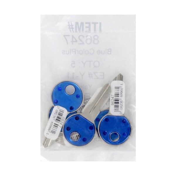 Hillman HILLMAN ColorPlus Traditional Key House/Office Key Blank Single - 86247