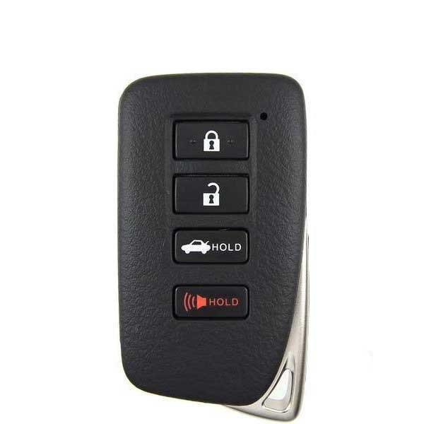 Keyless Factory KeylessFactory: Lexus HYQ14FBA (AG Board - 2110) 4 Button Smart Key w/ Trunk - RSK-LEX-21104T