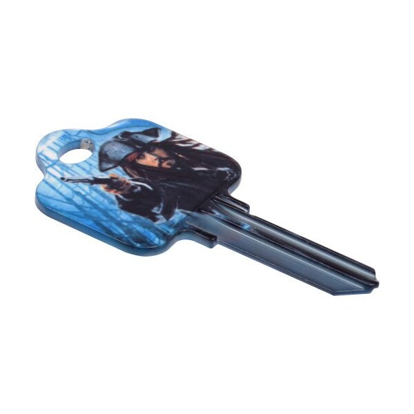Hillman HILLMAN Disney Capt N Jack Sparrow House Key Blank 68 SC1 Single For Schlage Locks - 87662