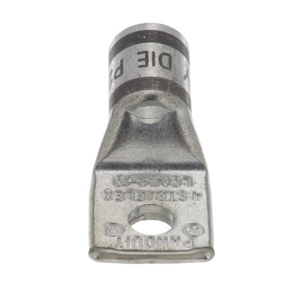 Panduit Copper Compression Lug, 1 Orificio, #4 AWG F - LCAX4-10-L