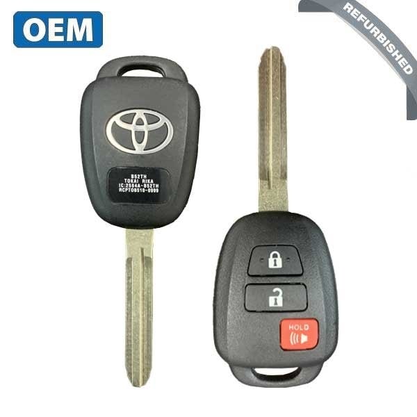 Toyota OEM:REF2015 Yaris (Canada) / IC:2854A-B52TH / 3 Buttons / H Chip /Canada - RHK-TOY025