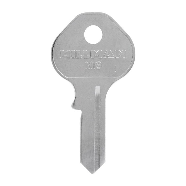 Hillman HILLMAN M-1P Padlock Key Blank M13 Single, PK10 - 85168