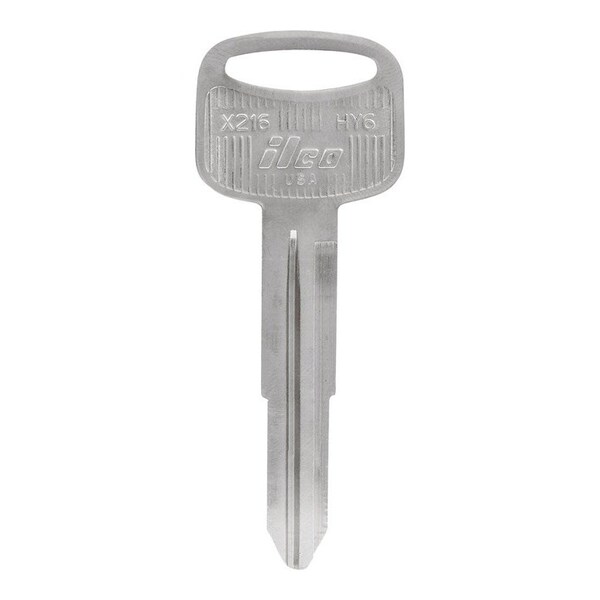 Hillman HILLMAN Traditional Key Automotive Key Blank HY6 Double For Hyundai - 84396