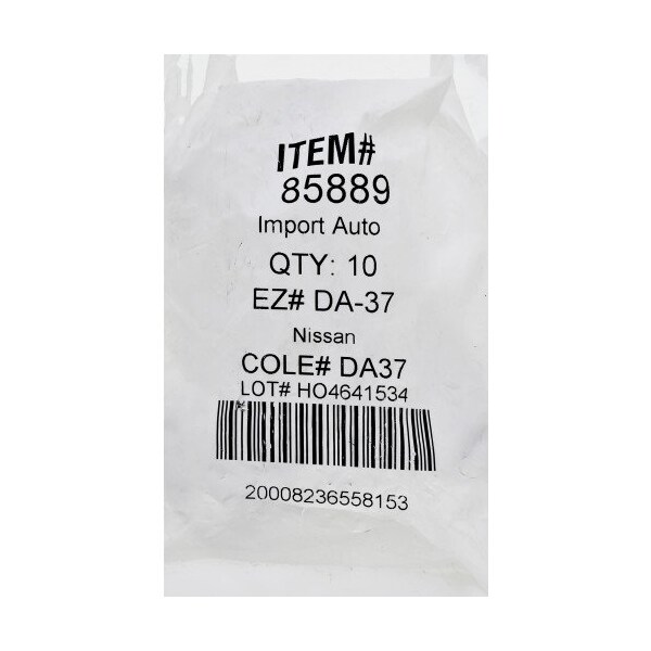 Hillman HILLMAN Traditional Key Automotive Key Blank DA37 Double For Nissan - 85889
