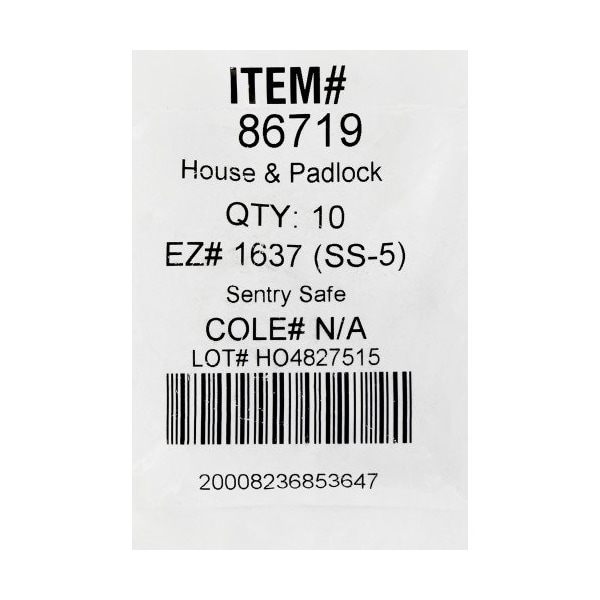 Hillman HILLMAN Traditional Key House/Office Universal Key Blank Double, PK10 - 86719