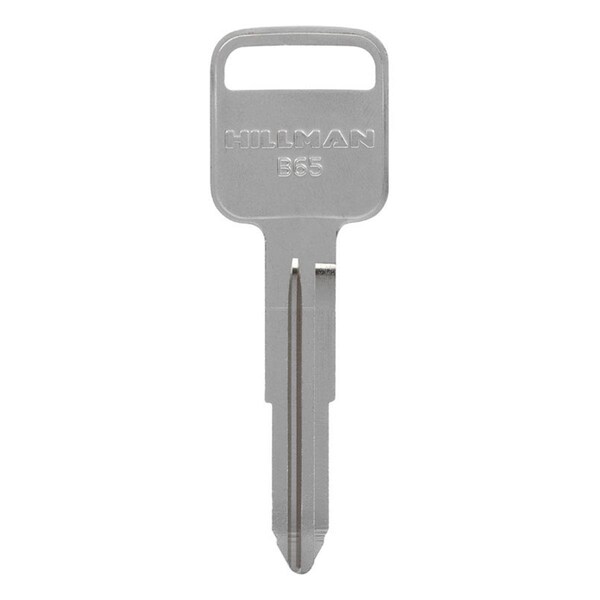 Homecare Products Automotive Universal Key Blank for Double Sided for GM, Silver - HO3326151