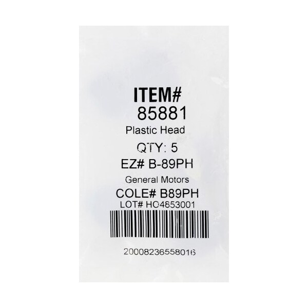 Hillman HILLMAN Traditional Key Automotive Key Blank B89-PH Double For GM - 85881
