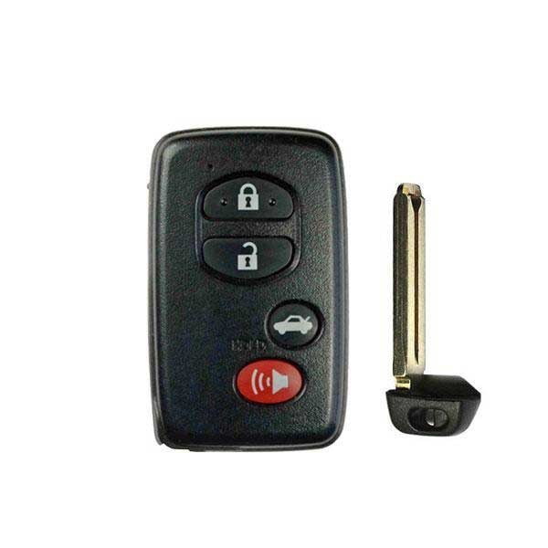 Keyless Factory KeylessFactory: 2009 - 2014 Toyota Camry Avalon Corolla Smart Key 4B Trunk - HYQ14AEM - RSK-TOY-AEM-4T