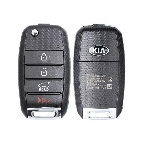 Oem OEM: NEW: 2019-2020 Kia Sedona 4 button Flip Key TQ8-RKE-4F19 PN: 95430-A9150 - RFK-KIA-9150