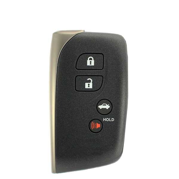 Keyless Factory KeylessFactory: 2013-2017 Lexus LS460 LS600h / 4-Button Smart Key / PN: 89904-50N10 / HYQ14ACX - RSK-LEX-LS46