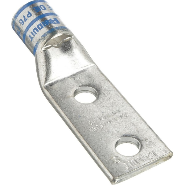 Panduit Lug, Cu, 2 Orificios, 350 Kcmil, 1/2 Tornillo, 1.75 - LCDX350-12-6