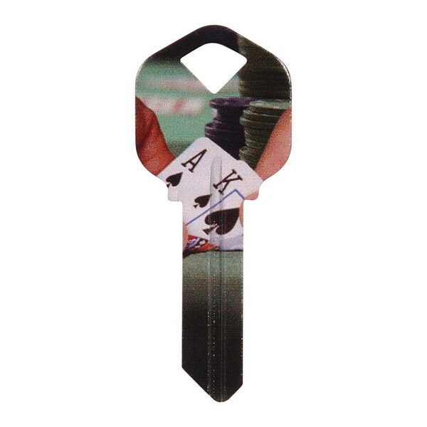 Hillman HILLMAN Wackey Poker House/Office Universal Key Blank KW1 Single - 87187