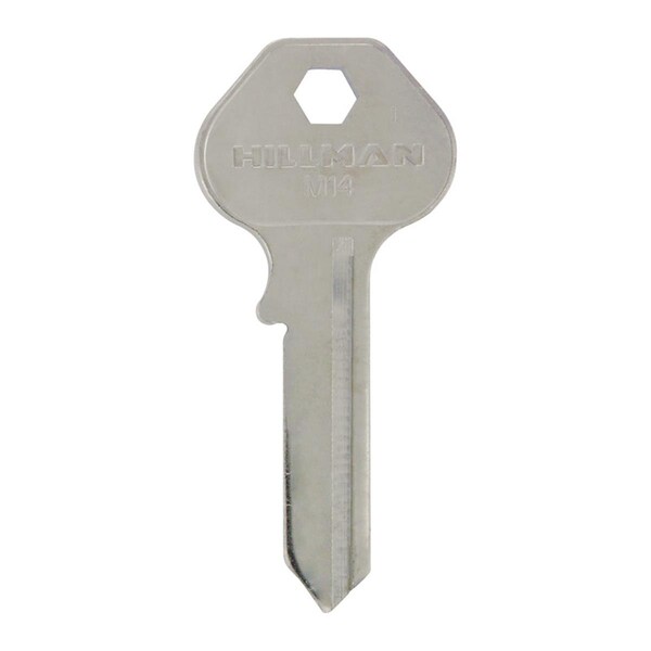 Hillman House & Office Universal Key Blank for 224 M14 Single Sided - Case of 4 - 5934930