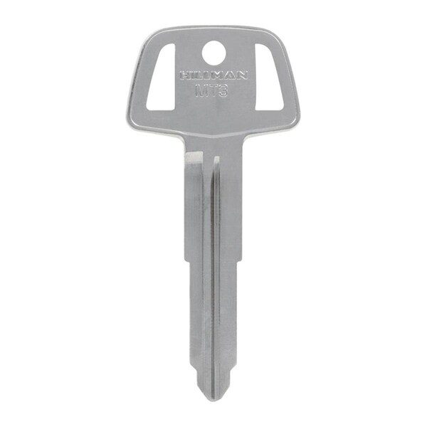 Homecare Products Automotive Blank Double Sided Universal Key for Mitsubishi - Silver, 10PK - HO3331424