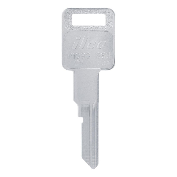 Hillman Automotive Key Blank B-63-Single Sided for GM, Assorted - Pack of 10 - 5936794