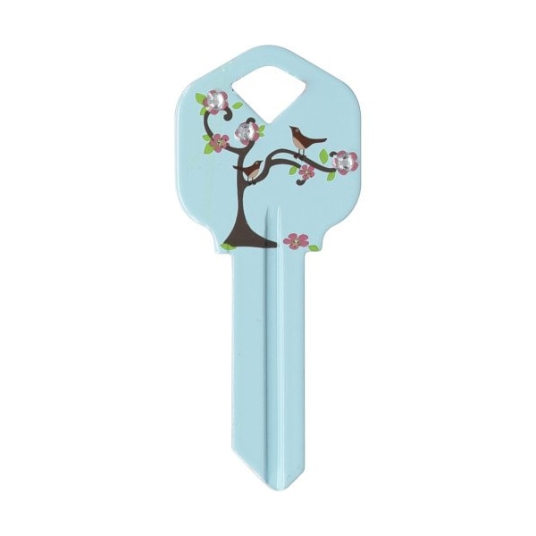 Hillman HILLMAN DIVA Tree & Birds House/Office Universal Key Blank KW1 Single - 87030