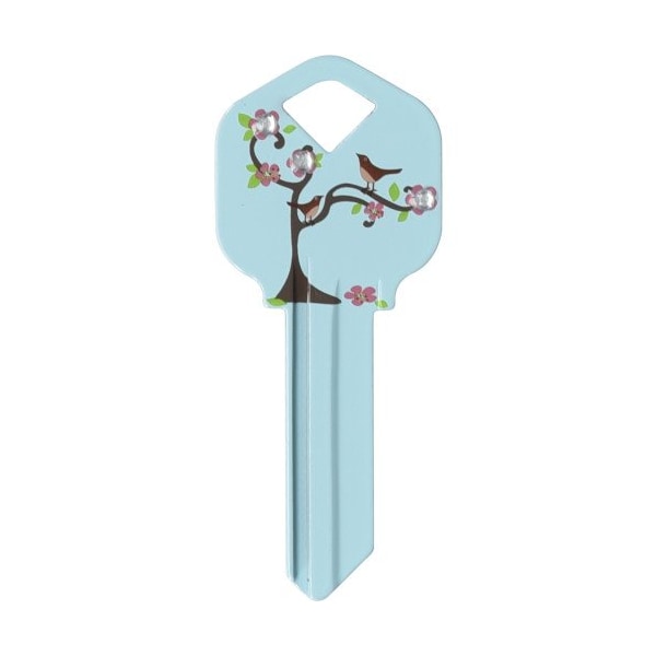 Hillman HILLMAN DIVA Tree & Birds House/Office Universal Key Blank KW1 Single - 87030