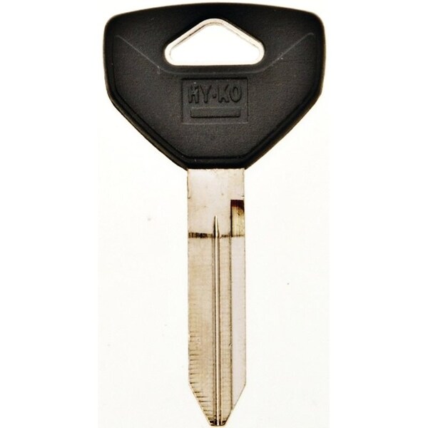 Hy-Ko Key Blank, Brass, Nickel, For: Chrysler, Dodge, Eagle, Jeep, Plymouth Vehicles - 12005Y157